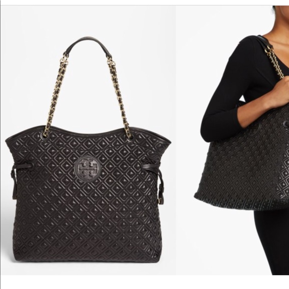 Tory Burch Marion Quilted Slouchy Tote